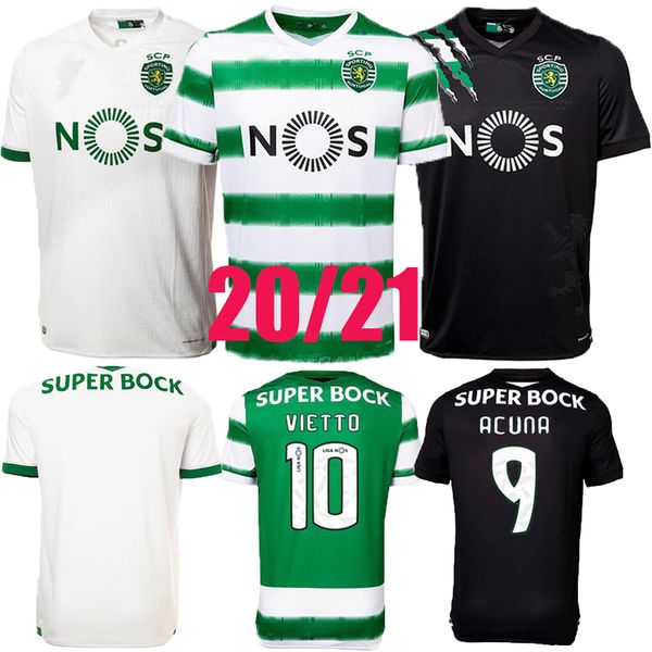 

топ 2020 2021 спортивный cp soccer jersey phellype 20 21 спортинг лиссабон вьетто футбол футболка кухни acuna sporar jovane, Black