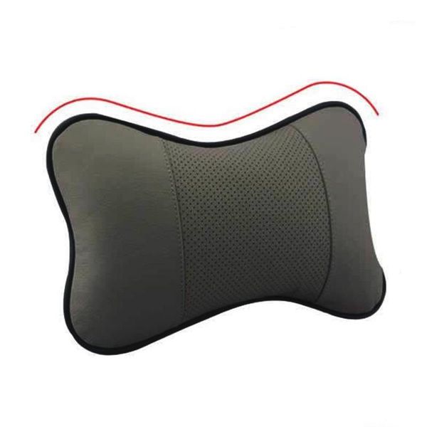 

protect neck neck support pillow car seat pillow synthetic leather pp sponge cushion bone shape1