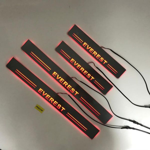 

express delivery led door sill plate strip welcome light threshold guard protectors for everest