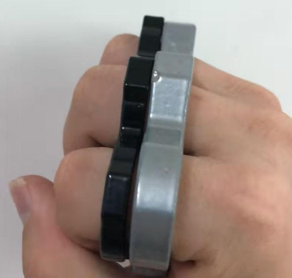 

thick finger buckle four finger ring self-defense tools brokenwindow knuckle duster selfdefensesupplie 466