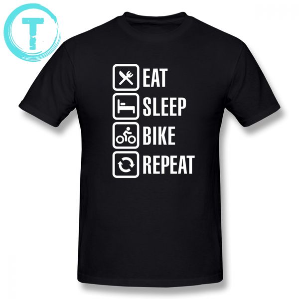 

addicted есть, спать, велосипед, repeat графический streetwear смешные короткие рукава процент tshirt спорт толстовка с капюшоном hoodie муж