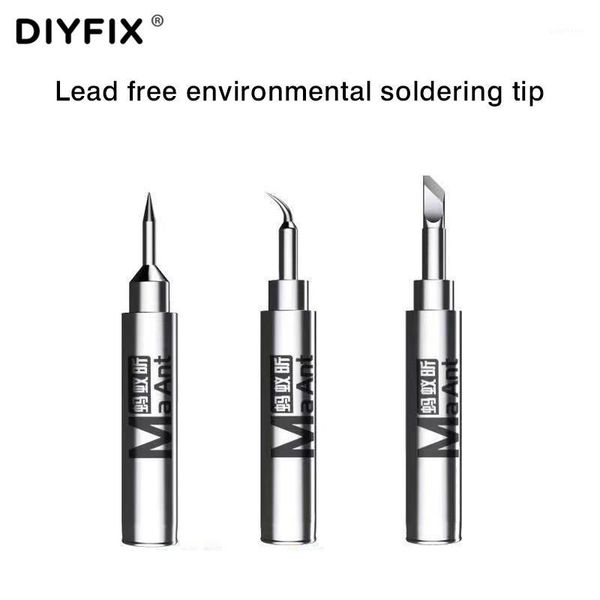 

936 flying wire soldering iron head straight bend sharp tip lead-soldering head durable fast heating pp 2361