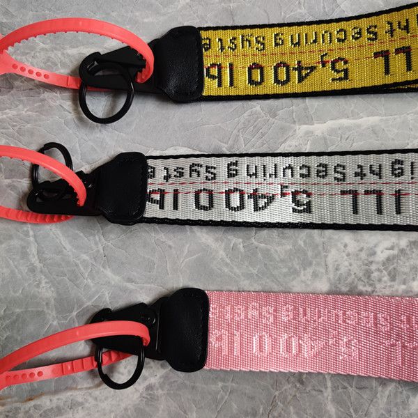 

keychain wild canvas phone keychain multi wrist camera jeans pendant car keychains supply wholesale, Silver