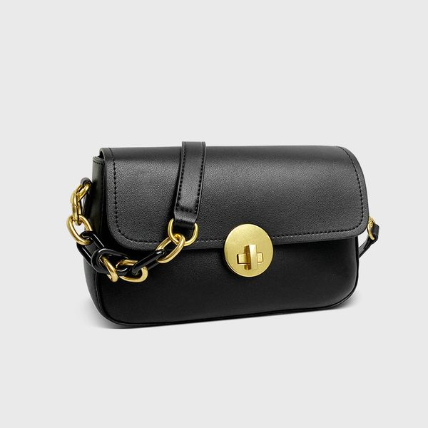 

hbp 2022 lady shopping bags fashion handbags women totes shoulder cross body half moon genuine leather classic retro purse wallets