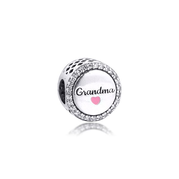 

2020 winter fits pandora bracelets real 925 sterling silver grandma charm beads for women jewelry diy making wholesale, Bronze;silver