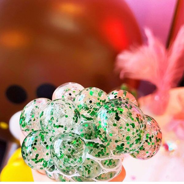 

2020 decompression toys vent grape ball decompression girls dissolute magic device class students children pinched music boys