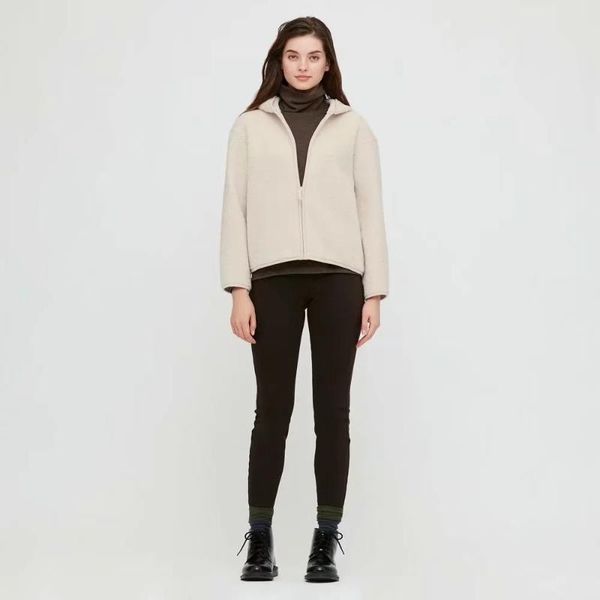 

women's jackets autumn winter lamb cashmere shake grain fleece zipper hooded jacket long sleeve cardigan short, Black;brown