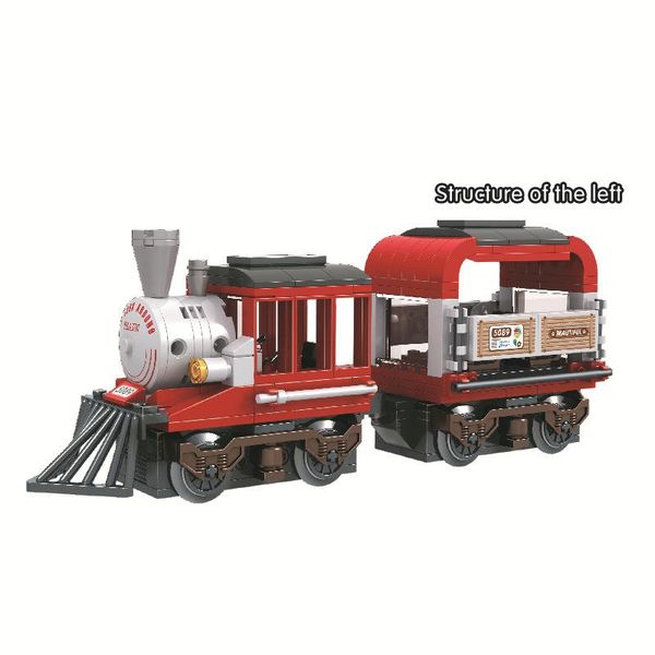 

winner 5089 sightseeing playground train city technic model building blocks bricks kids diy toys for children jllxoc bdetrade