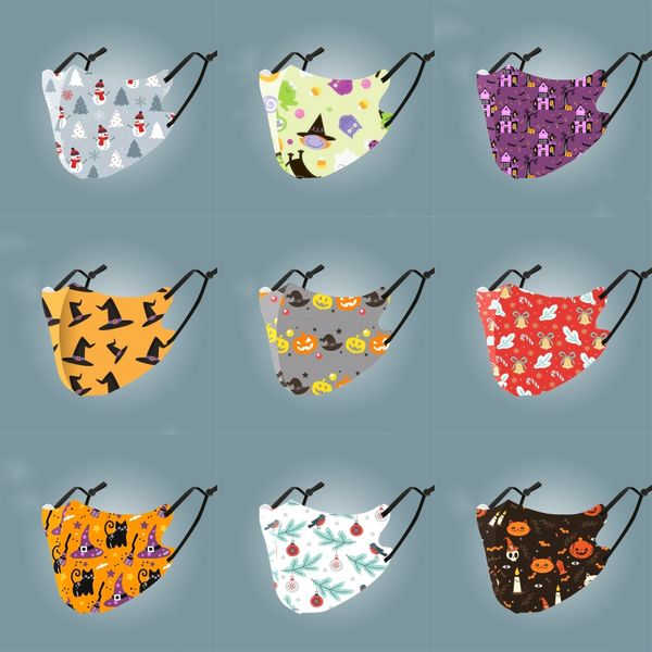 

печать маска маски ткани для взрослых prectivemask proof моющегося agoad zbhwss # 223, Black