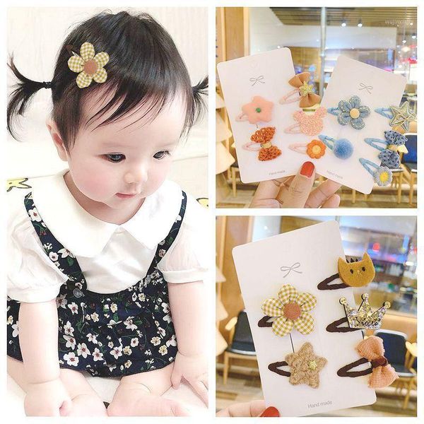 

hair accessories princess baby small number bb clip candy color cute hand-woven girl bangs broken mini hairpin1, Slivery;white