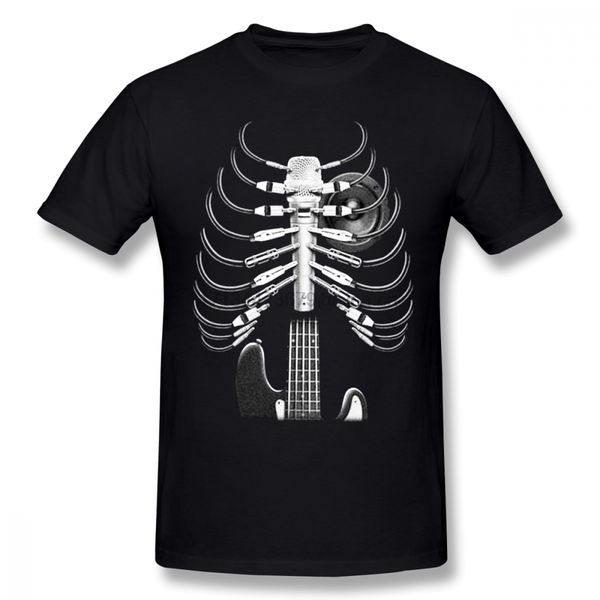

guitar skeleton microphone rock music lovers t shirt online big size custom short sleeve t shirts sport hooded sweatshirt hoodie