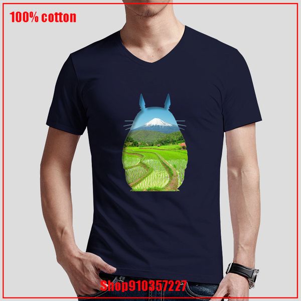 

new arrival love neck casual neighbor totoro silhouette print short sleeve gothic clothes harajuku sport sweatshirt hoodie t shirt