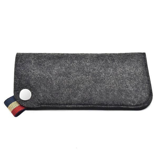 

new portable storage organizer for women men glasses box felt sunglasses bag eyeglasses cases2021