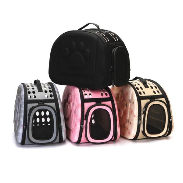 

dog carrier bag portable cats handbag foldable travel pet bag puppy carrying mesh shoulder pet bags s/m/l cat carrier