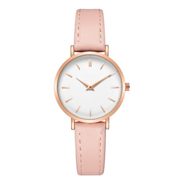 

new simple ladies watch ladies casual leather quartz wrist watchtemperament fashion authentic retro square female wristwatchs waterproof wr, Slivery;brown