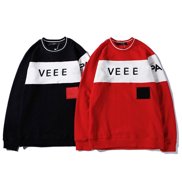 

sale classic women's clothing 2021 designer men's sweaters luxury letter ladies apparel black and red 100% cotton