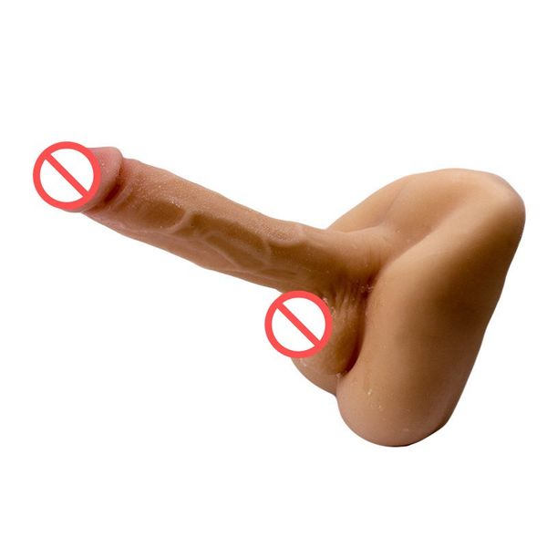 Реалистичный фаллоимитатор Донг задница пенис женский мастурбация для взрослых секс игрушка для женщин кукла мастурбатор