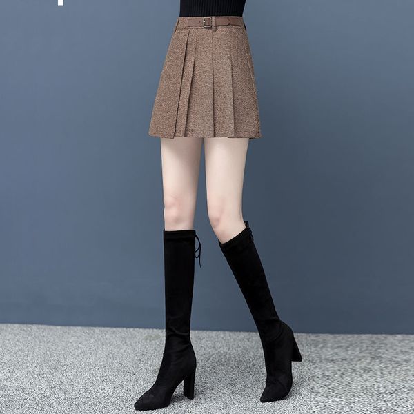 

2021 new irregular vintage woman vogue ribbons to-line female skirts lady in high above the knee skirt 08z3, Black