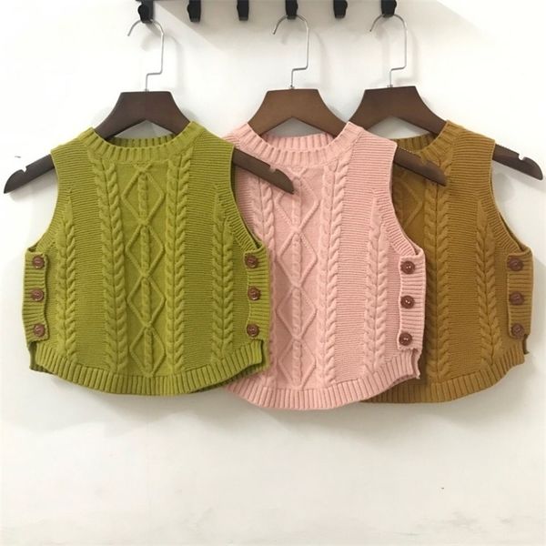

toddler boy vest autumn winter kids new fashion vests jackets baby girl cute soft knitted vests kids sleeveless waistcoat 201109, Camo