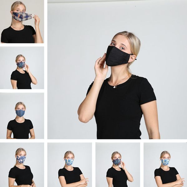 

valve floral print with breather breathable 8color mouth masks anti dust washable reusable face mask cover designer mask300pcs t1i2093