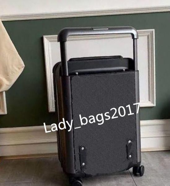 

new travel designer luggage 20 inch men women suitcase trunk bag flowers letters purse rod box suitcase spinner universal wheel duffel