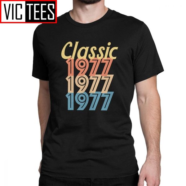 

men's 1977 vintage retro t shirts funny t shirt 42nd birthday gifts tees 42 years old clothes plus size sport hooded sweatshirt hoodie