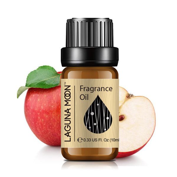 

lagunamoon 10ml apple coconut fragrance oil strawberry orange for candle soap making perfume air fresh diffuser oils essential