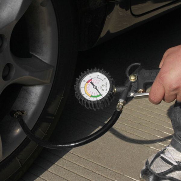 

auto vehicle car tyre tire pressure gauge tester diagnostic tool 0-220psi, 0-16 bar