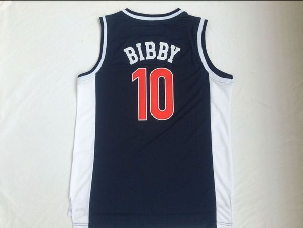 Колледж бейсбол носить мужскую аризону Wildcats # 10 Mike Bibby трикотажные изделия # 24 Iguodala 3 # Shareef Abdur Rahim Jersey # 1Bogues # 33Мур