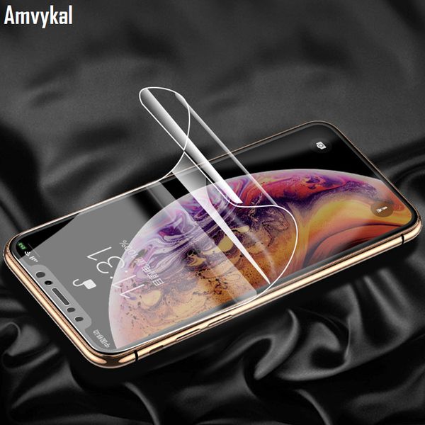 

hydrogel film for iphone 12 pro max 12pro 12mini iphone12 plus screen protector clear full cover soft tpu film not glass