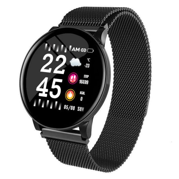 

2019 new w8 smart wristwatch color screen sports watch 1.3 "heart rate measurementbgt