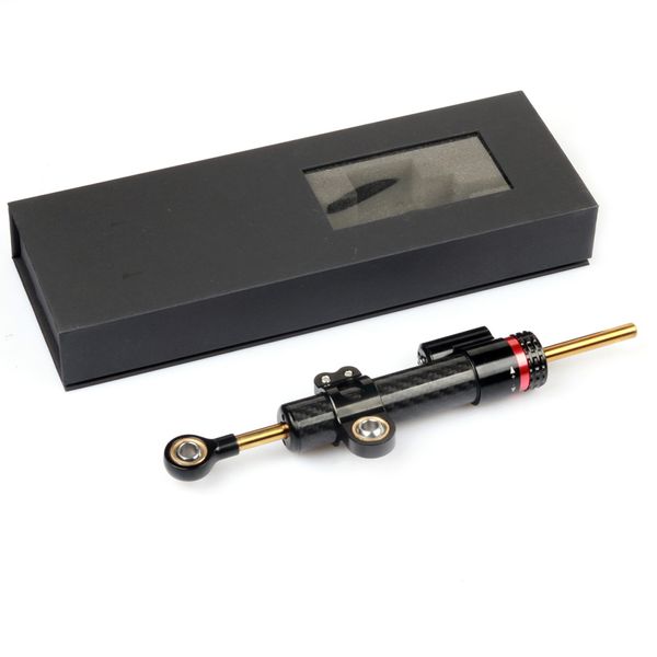 

motorcycle retrofit carbon fiber titanium rler direction damper steerings & transmissions adjustable damping rod suitable for kawasaki honda