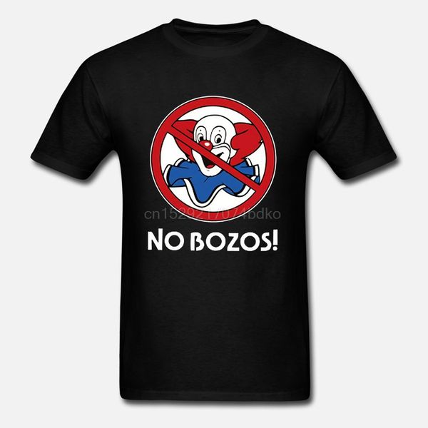 

no bozos the clown logo black white hoodie designers t shirts sweatshirt