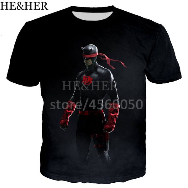 

tv play daredevil novelty 3d print shirts oversized humor harajuku men clothing