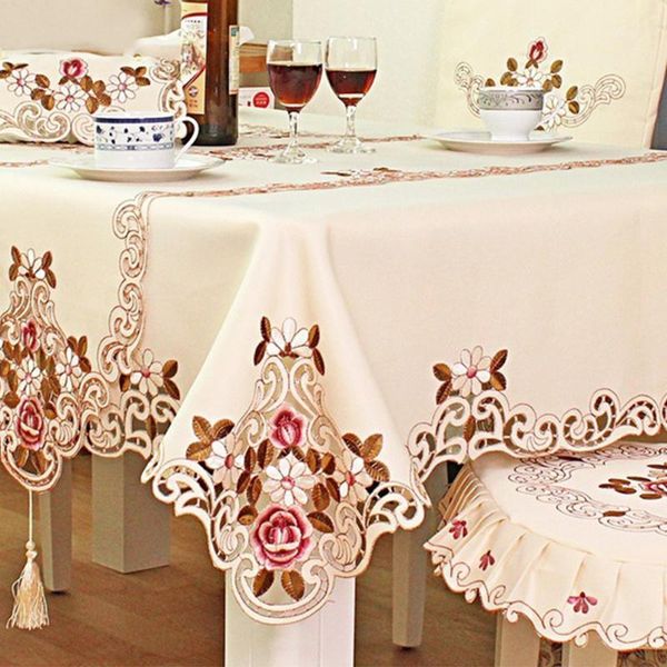 

household kitchen european pastoral embroidered tablecloth table cloth1