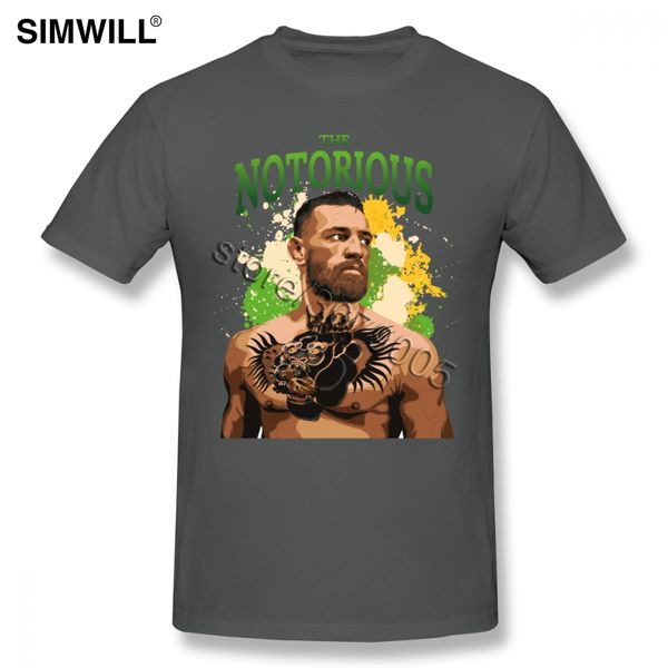 

mens conor mcgregor funny retro irish short sleeves soft printed round neck brand apparel sport hooded sweatshirt hoodie men t shirt