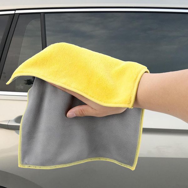 

leepee 2530cm drying towel coral velvet microfiber soft double sided car wash towel cleaning tool detailing clean cloth h wmtmfc