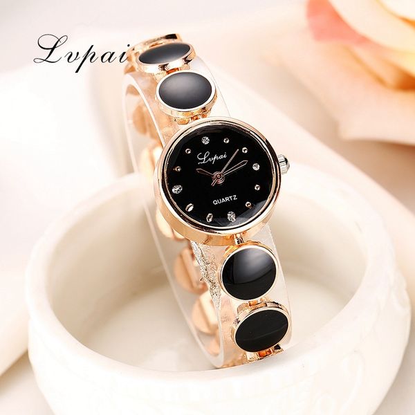 

lvpai brand luxury gold quartz wristwatch fashion classic bracelet watch for women creative watches
