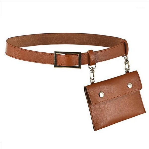 

waist bags belt bag women's fashion envelope pu leather british style mini purse portable1