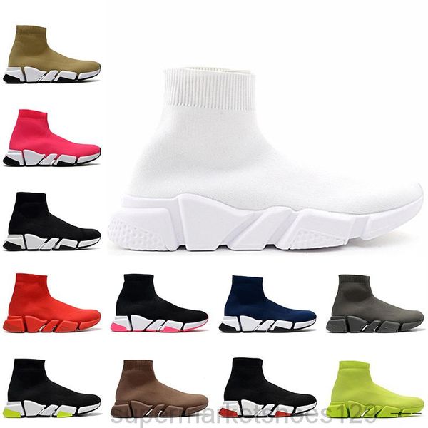 

2021 mens women sock shoe speed trainer jogging shoes sock sneakers casual shoe paris race runners black casual boots sports trainers j5pe