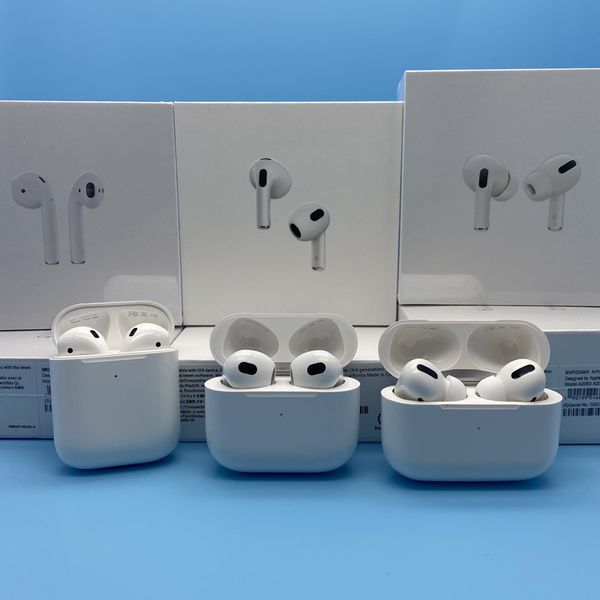

2021 new air pods pro 2rd 3rd wireless bluetooth earphones automatic noise cancelling iphone/ipad latest valid serial number