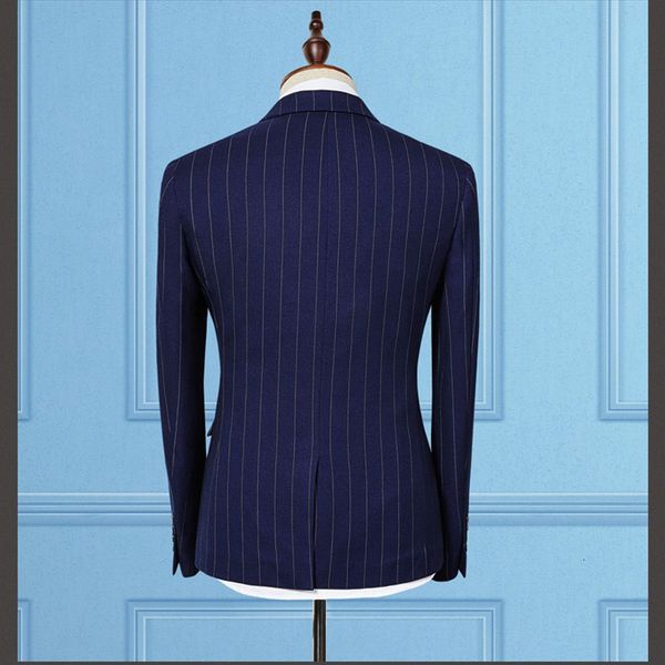 

2021 Male Blazer Suits with Skinny Pants Fitting Jacket Formal Business Wedding Gown KVS7, White;black