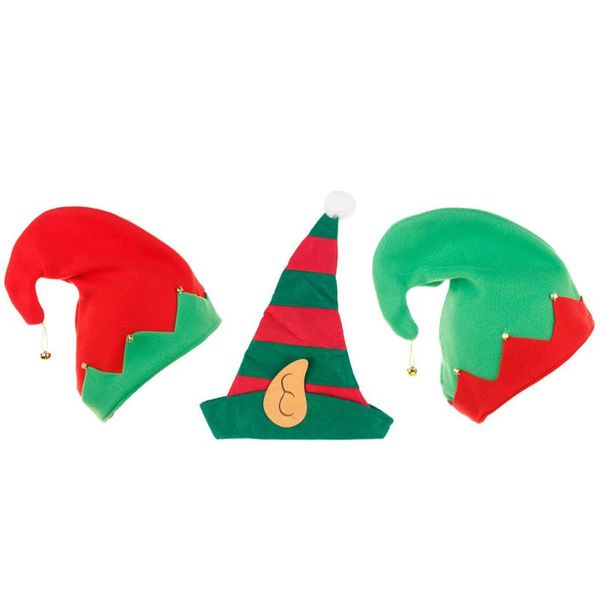 

3pcs funny christmas holiday festival costume hats fairy caps decoration