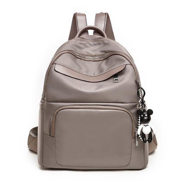 

backpack style women's fashion oxford cloth schoolbag waterproof travel bag