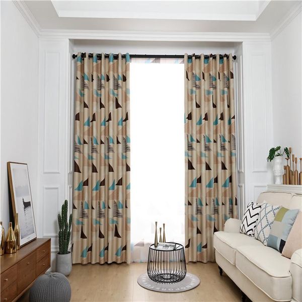 

curtain & drapes modern simple northern european wind shading curtains for living dining room bedroom.