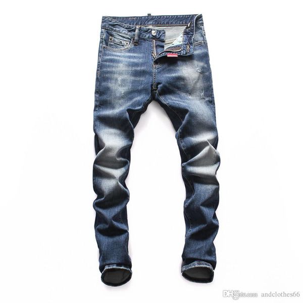 

2020 mens designer jeans brand stylish zippers design men classic slim casual denim luxury pants jeans for men luxury fashion men pants, Blue