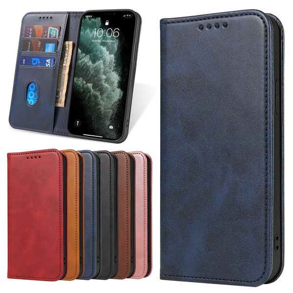 

leather case with wallet for iphone full body business back case for iphone 12 mini 11 pro max xr, xs max 6 6s 7 8 plus x dhl