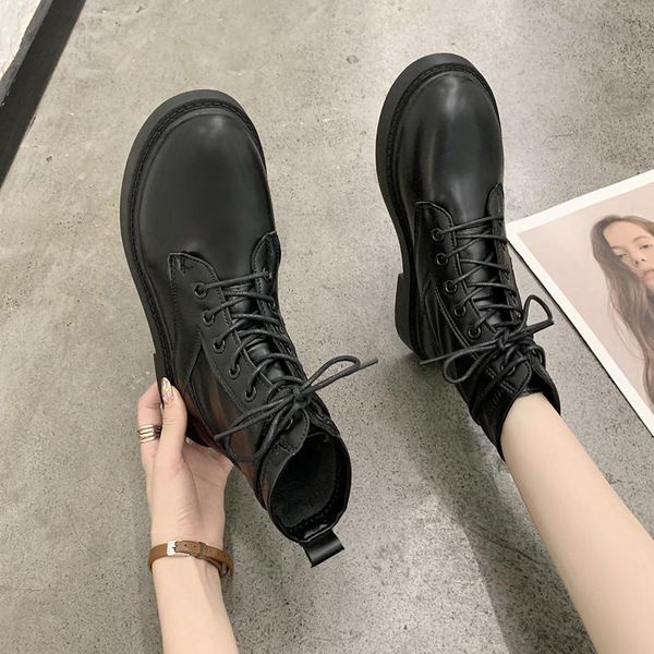 

shoes white ankle boots luxury designer flat heel low heels booties booties ladies round toe boots-women lace up short black