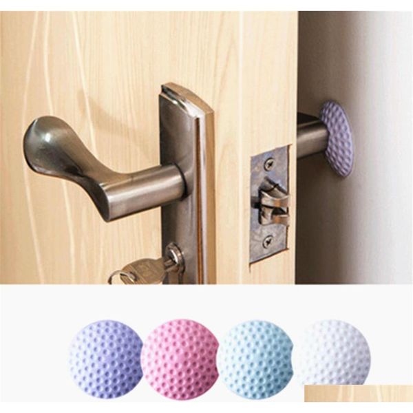 

wholesale soft rubber pad to protect the wall self adhesive door ser golf modelling door fender stickers rubber qyldhk sweet07