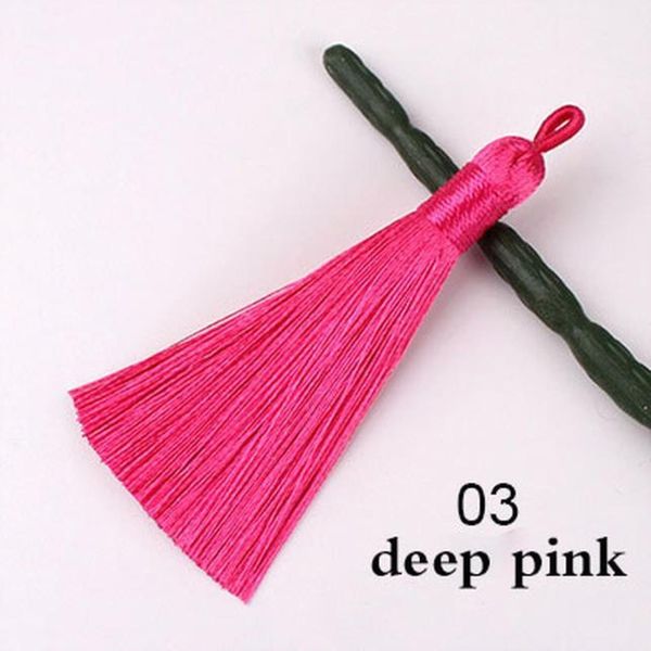 

2pcs silk tassel fringe hanging ring tassel trim pendant diy craft earring jewelry making garments curtains sewing accessories h jllpjp